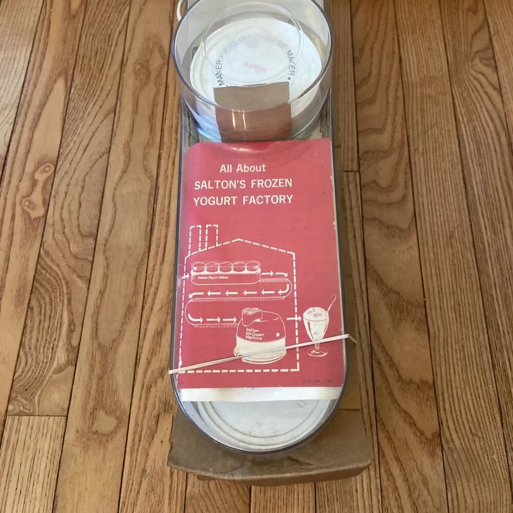 Vintage Salton Yogurt Maker Cheese Maker Family Size GM-10 *****NO JARS INCLUDED